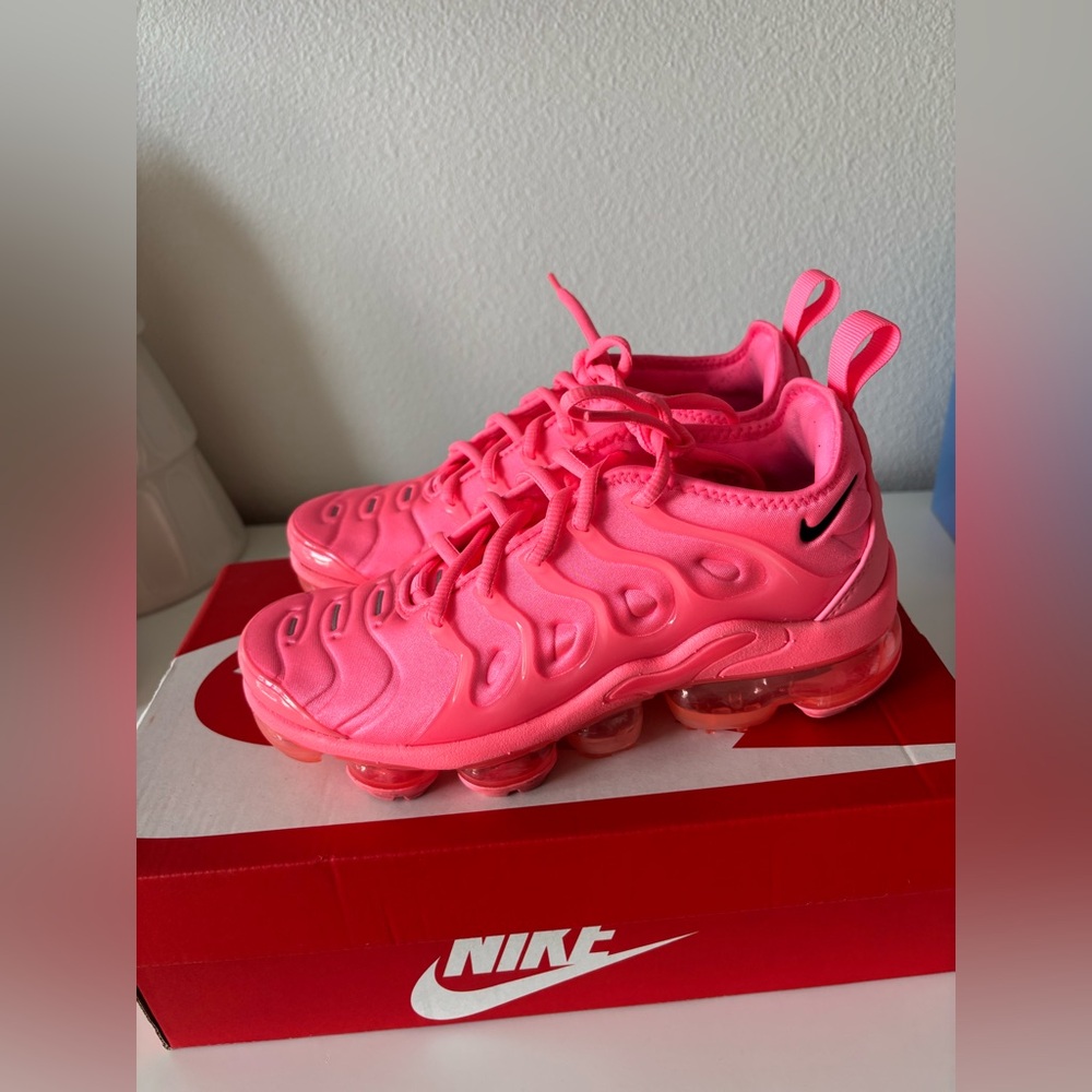 Nike Pink Sneakers with Futuristic Design